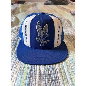 Vintage 80’s AIR FORCE FALCONS Snapback Trucker Hat AJD Large